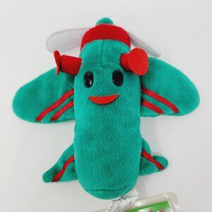Misfit Green Airplane Plush Rudolph the Red Nosed Reindeer CVS Exclusive